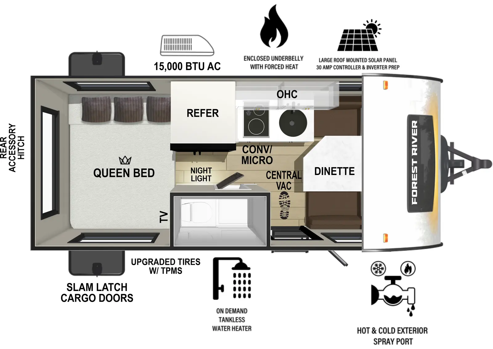 New 2025 Forest River R-POD 171